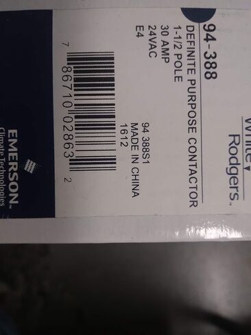 White-Rodgers 94-388 Contactor in Kuwait