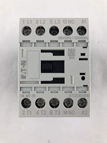 DILM7-10 Eaton, 3 Phase 7 amp contactor 120 v Coil 60hz, 110 v 50hz Coil in Saudi Arabia
