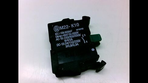 Eaton M22-K10 - Pack of 3 - Contact Block Element, Contact Voltage M22-K10 - Pack of 3 - in Saudi Arabia