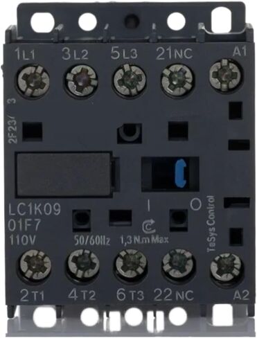 LC1K0901F7 LC7K0901F7 contactor - 3P - AC-3 = 440 V 9 A - 1 NC aux. - 110 V AC Coil in Saudi Arabia