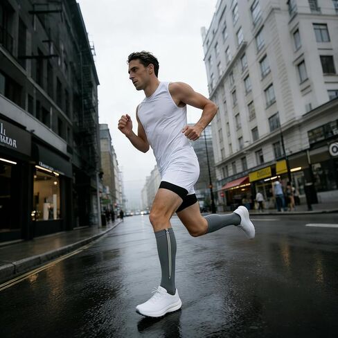 8 Pairs Men Zipper Compression Socks with Zipper 20-30mmhg Colorful Men Women Compression Stockings for Edema Swelling in Saudi Arabia