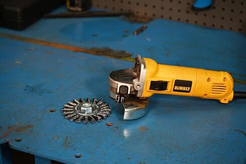 Century Drill & Tool 76048 4" Coarse Knot Wire Wheel, M10 X 1.25 Arbor, 20,000 RPM Max - Heavy-Duty Cleaning & Surface Prep on Concrete & Metal in Saudi Arabia