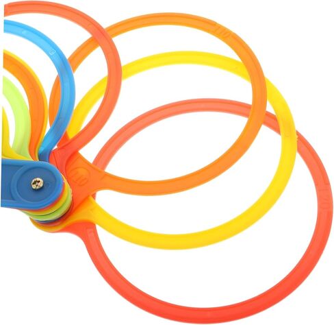 Balacoo 2Pcs Fruit Diameter Measuring Rings Accurate Classification for Tomatoes and Oranges Durable Material for Use for Fruit Sorting and Grading in Saudi Arabia