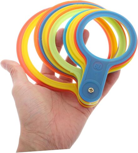 Balacoo 2Pcs Fruit Diameter Measuring Rings Accurate Classification for Tomatoes and Oranges Durable Material for Use for Fruit Sorting and Grading in Saudi Arabia