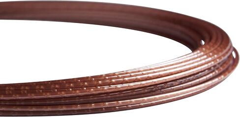 Luxilon Element Rough 130 Tennis String - 200m Reel, Brown in Kuwait