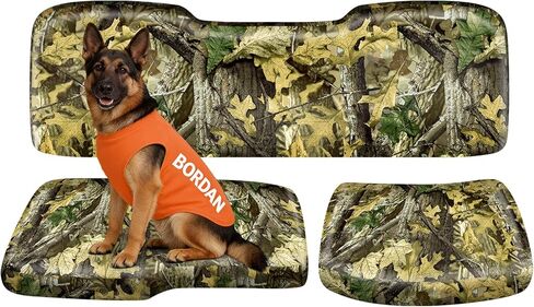 غطاء مقعد UTV الثقيل في Bordan لعام 2017-2021 Polaris Ranger XP 1000 ، أغطية مقعد CAMO مقاوم للماء 1680D لـ UTV Polaris Ranger 1000 2020-2025 الحماية الكاملة في الهواء الطلق (3 PCS) in Kuwait