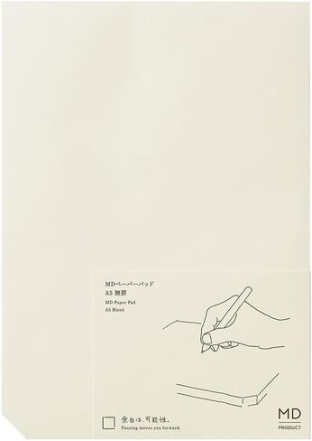 Midori 15235006 MD Paper Pad, A5, Unruled in Saudi Arabia