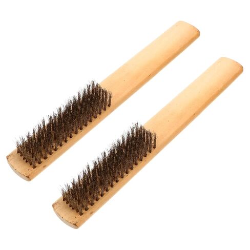 2pcs Wire Brush Gun Cleaning Brush Cleaning Tools for Machinists Mechanics in Saudi Arabia