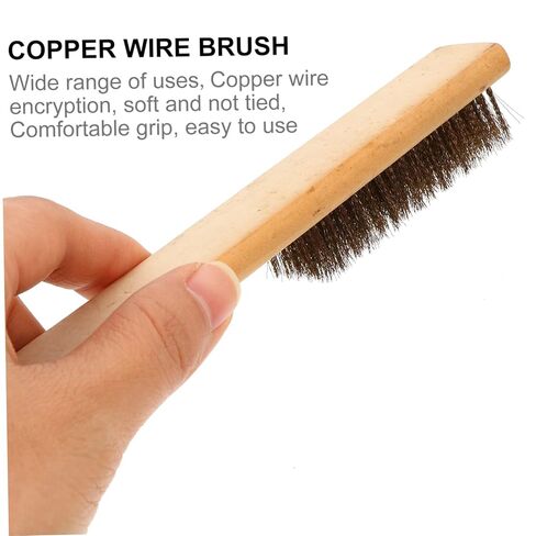 2pcs Wire Brush Gun Cleaning Brush Cleaning Tools for Machinists Mechanics in Saudi Arabia