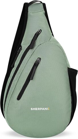 Sherpani Esprit, Anti Theft Sling Bag, Sling Backpack, 10L Travel Bag, Crossbody Backpack, Travel Gift for Women, Fits 10 Inch Tablet (Carbon Lite) in Saudi Arabia