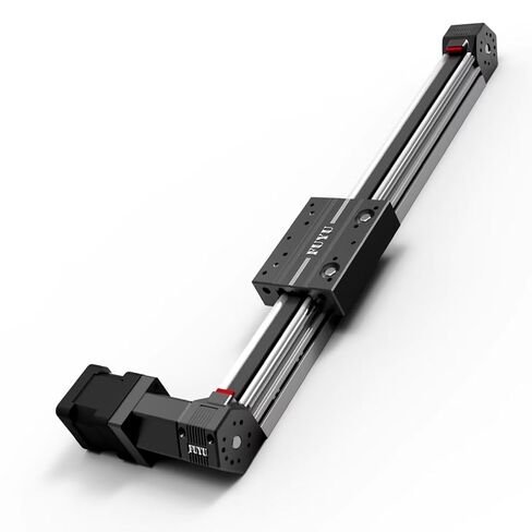 FUYU FPB30 خطي دليل حزام محرك وحدة خطية المرحلة الخطية مع محرك متدرج Nema 17 لـ CNC [حجم عمل السكتة الدماغية 800 مم] in Kuwait