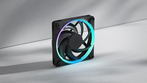 Fractal Design Momentum 14 RGB - مروحة حافظة كمبيوتر صامتة - 140 مم - ARGB Gen 2-20 LEDs - شفرات LCP بوليمر كريستال سائل - محمل ديناميكي سائل FDB - أداء التبريد - تدفق الهواء - أسود - 3 عبوات in Saudi Arabia
