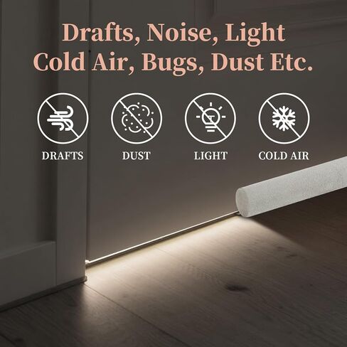 تحت حشو فجوة الباب ، سدادة مسودة الباب لأسفل الأبواب ، ختم أسفل الباب ، ختم القاع القابل للتعديل ، مسودة كتلة غبار ، الضوء ، الهواء الساخن والمسودات ، من 30 "إلى 36" رمادي in Kuwait