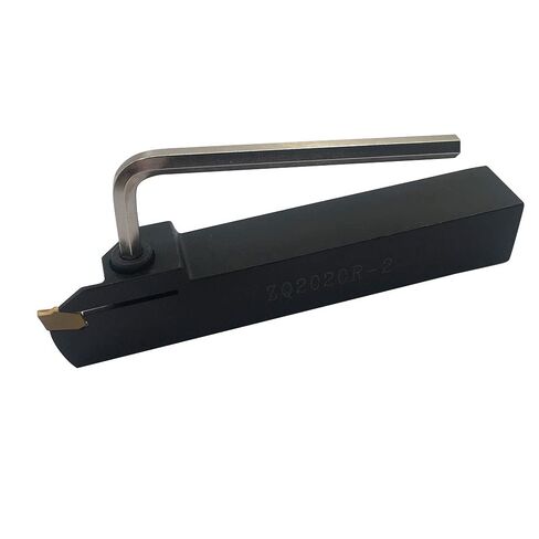 ZQ1616R/L ZQ2020R/L ZQ2525R/L حامل أدوات الحز الخارجي مخرطة تصنيع الآلات قطع أداة حامل شفرة الحز المعدنية لإدراج الحز SP200 /SP300/SP400/SP500 (ZQ2020R-03) in Kuwait