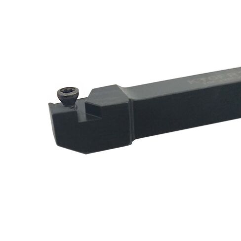 10mm KTGFR External Lathe Cutter Carbide Grooving Cutting Holder, Shallow Grooving Cut-Off Tool Holder with TF32R Inserts (KTGFR1010H16+TGF32R100) in Saudi Arabia
