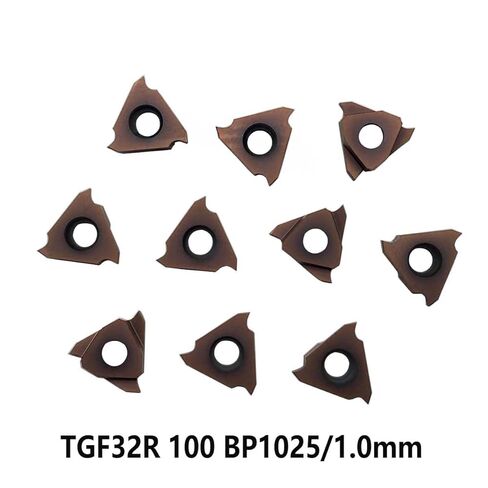 10mm KTGFR External Lathe Cutter Carbide Grooving Cutting Holder, Shallow Grooving Cut-Off Tool Holder with TF32R Inserts (KTGFR1010H16+TGF32R100) in Saudi Arabia