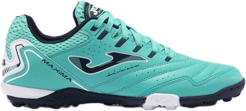 Joma Soccer Boots Turf, 6.5-12 US - Professional Cleats - Microfiber Upper, Chrome Sole, Heel Reinforcement - Máxima Turquoise in Saudi Arabia