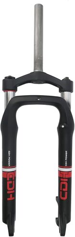 CDHPOWER Bike 26" x 4.0" Fat Suspension Fork 26 inch Fat 4.0" tire, Disc Brake, Black (Fork only) in Saudi Arabia