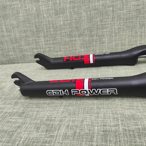CDHPOWER Bike 26" x 4.0" Fat Suspension Fork 26 inch Fat 4.0" tire, Disc Brake, Black (Fork only) in Saudi Arabia