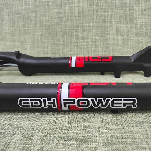 CDHPOWER Bike 26" x 4.0" Fat Suspension Fork 26 inch Fat 4.0" tire, Disc Brake, Black (Fork only) in Saudi Arabia