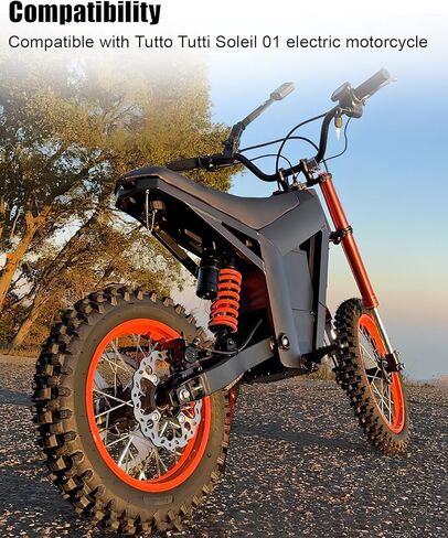 Electric Bike Handlebar, Handle Bar with Crossbar Compatible with Tutto Tutti Soleil 01 Electric Motorcycle in Saudi Arabia