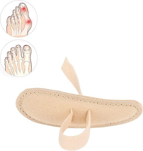 Hammer Toe Crest,Cushion Buttress Toe Pads, Hammer Toe Crest Cushion for Foot Correction,Hammer Toe Straightener and Corrector Foot Supports (Left Foot) in Saudi Arabia