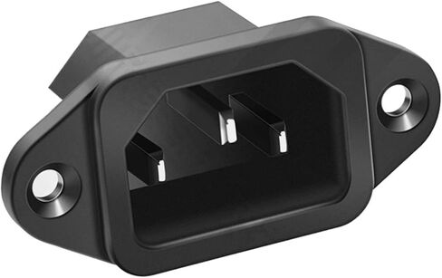 IEC320 C14 plug connector 3 pin 10A AC electrical panel(C14) in Kuwait