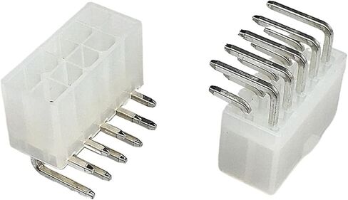 50pcs 4.2mm 5557 5559 5569 2x2P 3P double row top insert 2 pin automotive cable connector(Curved needle,DOUBLE-ROW_2X9P) in Saudi Arabia