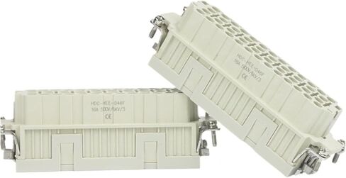 Rectangular heavy-duty connector male and female inner core HEE-10 18-core 32-hole 46-position 92-pin cold-pressed insert(HEE 92-core male) in Kuwait