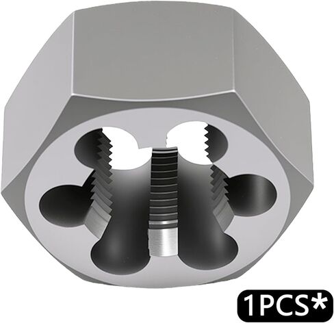 M22 x 1.5 Hex Die, Carbon Steel Right-Hand Rethreading Die Thread Repair Tool in Saudi Arabia