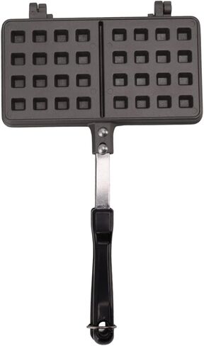 Waffle Maker Pan, 13.8 x 5.7in Square Nonstick Waffle Skillet Aluminum Alloy Waffle Baking Pan Pot for Sandwiches Toaster, Breakfast in Saudi Arabia