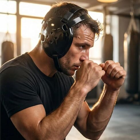 أغطية رأس للمصارعة مع وسادة للذقن، واقي أذن بتغطية كاملة للمصارعة، الفنون القتالية المختلطة، BJJ والتصارع in Kuwait