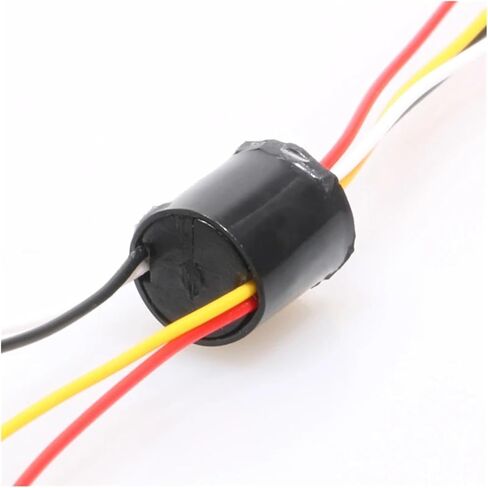 1pcs OD 8.5mm U-Shaped Slip Ring Rotary Connector 4/8/12 Channels 1A Current Collecting Slip Ring(U Type 8.5mm 8CH) in Kuwait