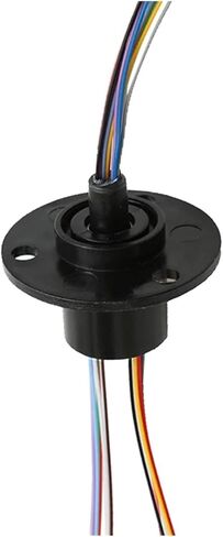 1pcs High Speed ​​Ball Universal Joint Conductive Slip Ring Diameter 22mm 2A 12 Channel Infinite Rotation Collector Ring Joint Connector in Kuwait