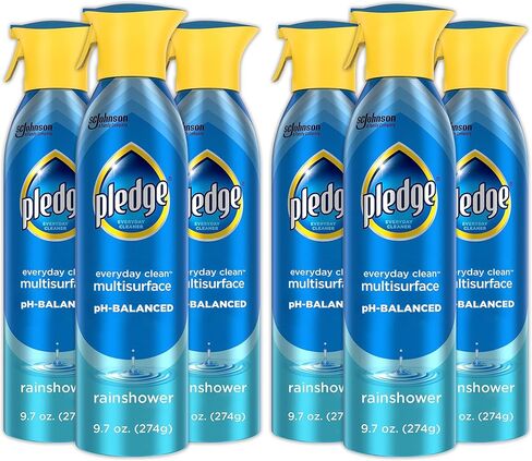 بخاخ متعدد الأسطح متوازن درجة الحموضة من بليدج، ينظف 101 سطح بلطف، يزيل الغبار والأوساخ، بدون بقايا - رائحة دش المطر، 9.7 أونصة، عبوة من 3 قطع in Kuwait