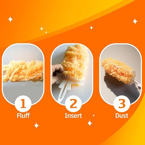 عبوات منفضة الأسطح المتعددة، شديدة التحمل بزاوية 360 درجة، عدد 100، متوافقة مع منفضات سويفر in Kuwait