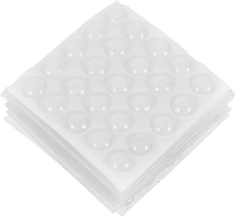 Homoyoyo 200pcs Silicone Door Stoppers Self-Adhesive Sound Dampening Bumper Pads for Cabinets Walls and Furniture Ultra-Thin Design for Quiet Closing and Protection in Saudi Arabia