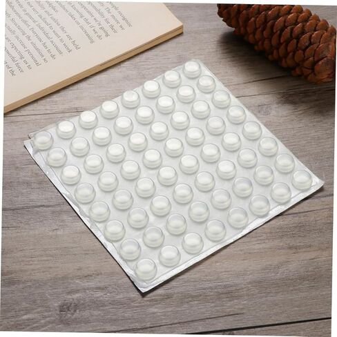 192pcs Cabinet Bumpers Door Hinge Stopper Door Guard Self-Adhesive Wall Shield for Electronics in Saudi Arabia