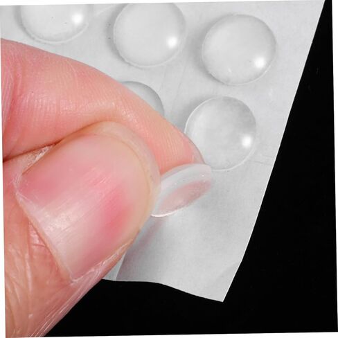 200pcs Adhesive Silicone Bumpers for Quiet Closing Doors and Cabinets Noise Dampening Cushion Pads Door Protectors for Refrigerators and Home Use in Saudi Arabia