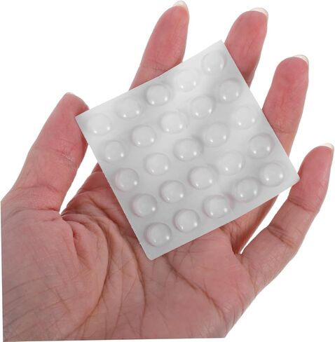200pcs Adhesive Silicone Bumpers for Quiet Closing Doors and Cabinets Noise Dampening Cushion Pads Door Protectors for Refrigerators and Home Use in Saudi Arabia