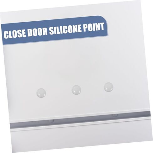 200pcs Adhesive Silicone Bumpers for Quiet Closing Doors and Cabinets Noise Dampening Cushion Pads Door Protectors for Refrigerators and Home Use in Saudi Arabia