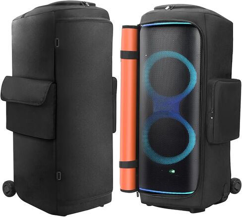 Speaker Case Compatible with JBL PartyBox 720 Portable Speaker, Outdoor Party Travel Dust Cover Protective Case Storage Bag with Pockets for JBL PartyBox 720 and Accessories in Saudi Arabia