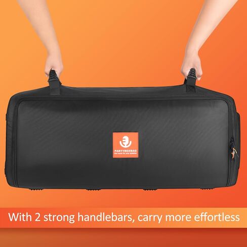 Speaker Case Carry Bag Compatible with JBL PartyBox 720 Portable Speaker, Outdoor Travel Carrying Case Tote Bag Storage Pockets for Charging Cable and Accessories in Saudi Arabia