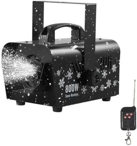 Snow Machine 800W Portable Remote Control Handheld Hanging Snow Maker in Saudi Arabia