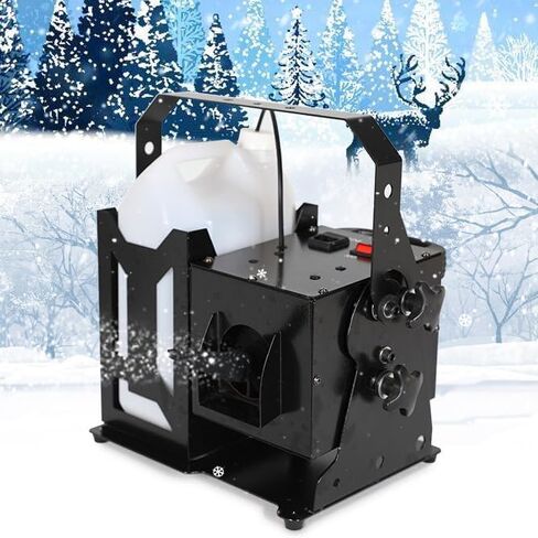 1000W Snow Machine, Professional Outdoor and Indoor Stage DJ Party Snow Maker, Suitable for Stage Effects, Weddings, Parties in Saudi Arabia