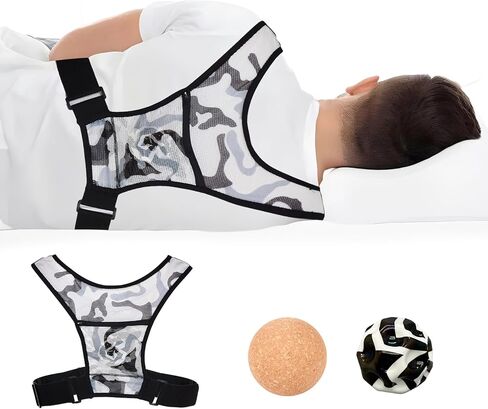 مدرب النوم الجانبي للنوم الجانبي، محلول مضاد للشخير، إيقاف الشخير وتقليل خطر انقطاع التنفس أثناء النوم، أسود in Kuwait