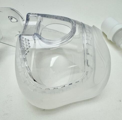 Compatible Suited Like Full Large Mask Seal Tube Replacement with Clear Plastic Tube Holder Good for Evor'a Full Option. Not a Universal Not to be Used w/Other Systems Evora only in Saudi Arabia