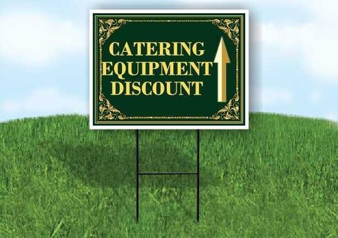 Catering Equipment Discount St. Patrick'S Day Irish Clover Fancy Gold Directional Arrows A-Frame Double Sided 23x23 in. sign in Saudi Arabia