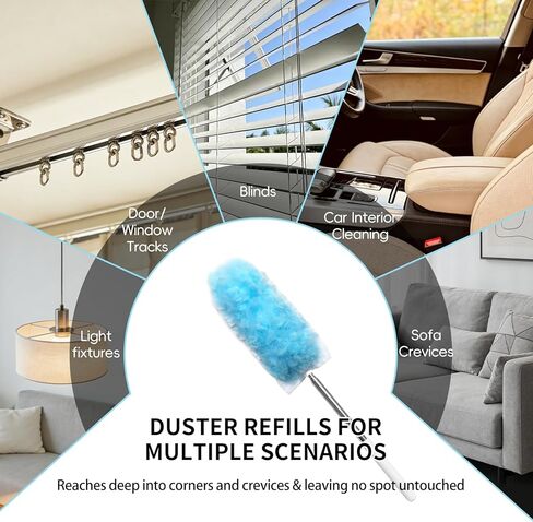 360 Dusters Refills for Swiffer Duster with 2 Extendable Upgrade Handles(30 Count) in Saudi Arabia