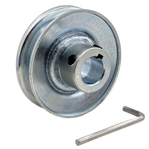 A300-3/4 Single Groove Web Sheaves, v Belt Pulley 3/4 inch bore 3" OD,Motor Pulley Carbon Steel for A 4L 3L V-Belts in Saudi Arabia